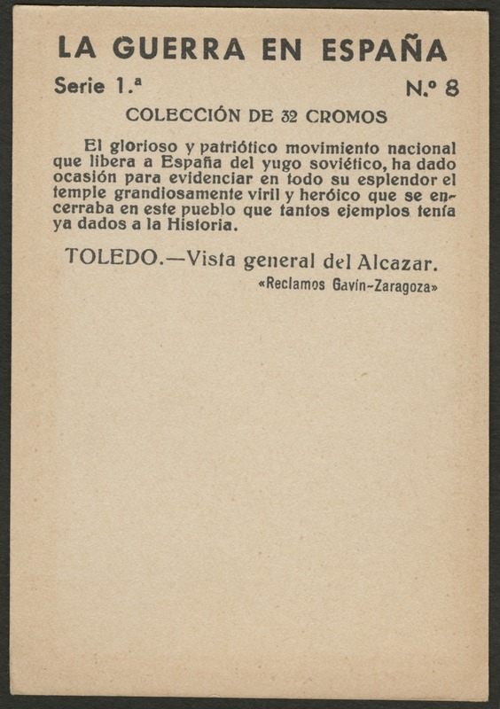 Spanish Civil War Postcards Spanish Civil War Postcard 071 Digital Tamiment